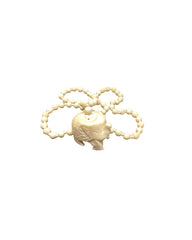 Faux Ivory Necklace