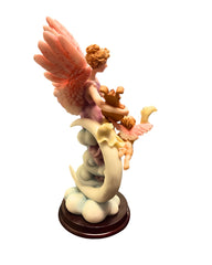 De Capoli Parrots & Angel Figurine Set