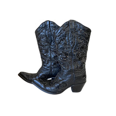 Sequined Corral Boots