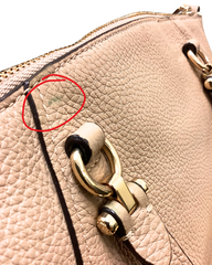 Pebble Leather Satchel