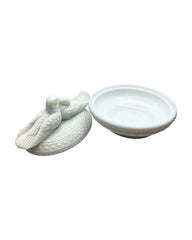 Milk Glass Candy Dish