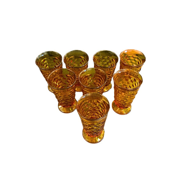 MCM Amber Drinking Glasses