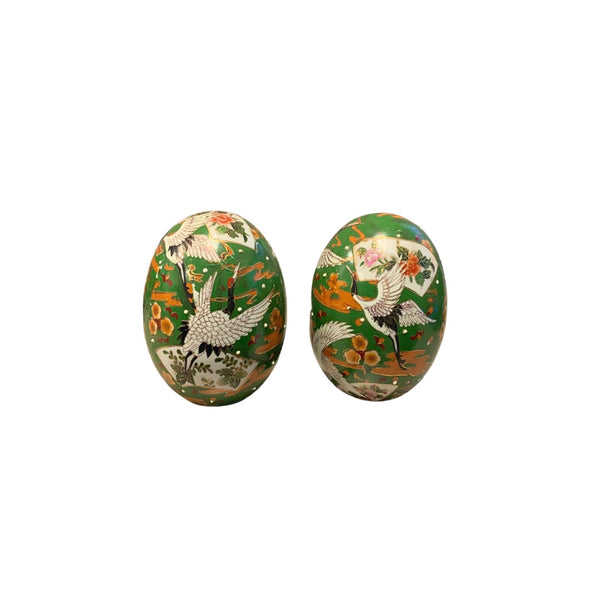 Porcelain Crane Eggs