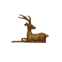 Brass Resting Buck