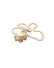 Faux Ivory Necklace