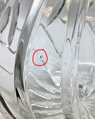 Crystal Rose Bowl