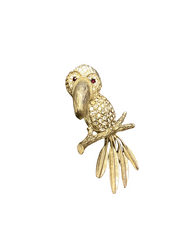 Vintage Toucan Brooch
