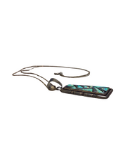 Geometric Inlay Pendant