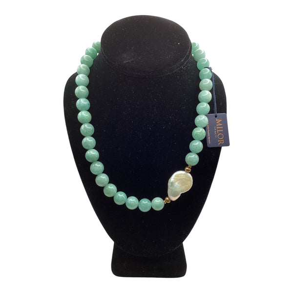 Milor Green Quartzite Choker