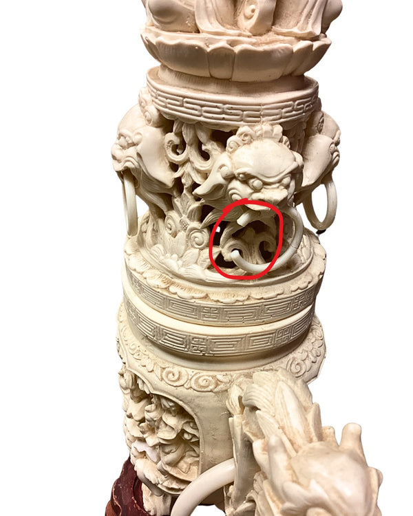 Vintage Chinese Dragon Censer