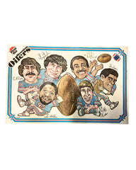 Houston Oilers Placemats-Set of 3