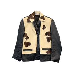 Cowhide Leather Jacket/S