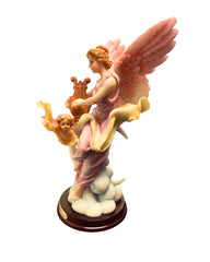 De Capoli Parrots & Angel Figurine Set