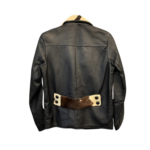 Cowhide Leather Jacket/S