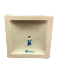 Meissen Aquatinta Porcelain Candle Holder