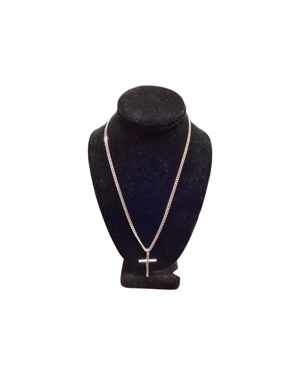 Silver Cross Necklace