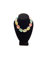 Kenneth Lane Frosted Choker