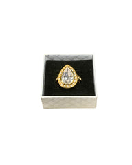 Pear Cut Costume Ring(8)