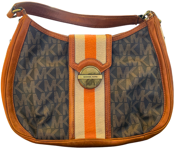 Michael Kors Gabby Signature Monogram Vintage Shoulder Bag