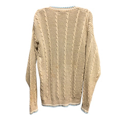 Dior Cardigan – Cream Knit, Size S/M