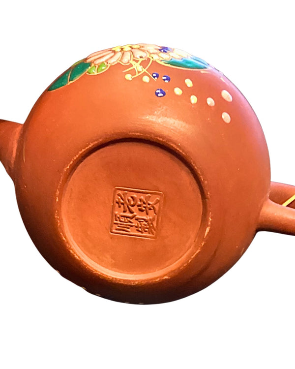 Yixing-Style Red Clay Tea Set