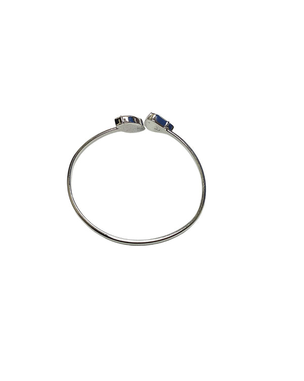 Teardrop Gemstone Cuff