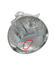 Glass Swan Paperweight