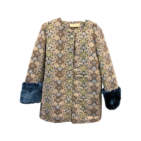 Jacquard Topper Jacket M