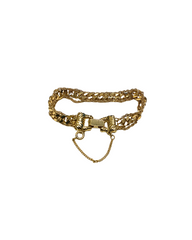 Gold-Toned Flat Bracelet