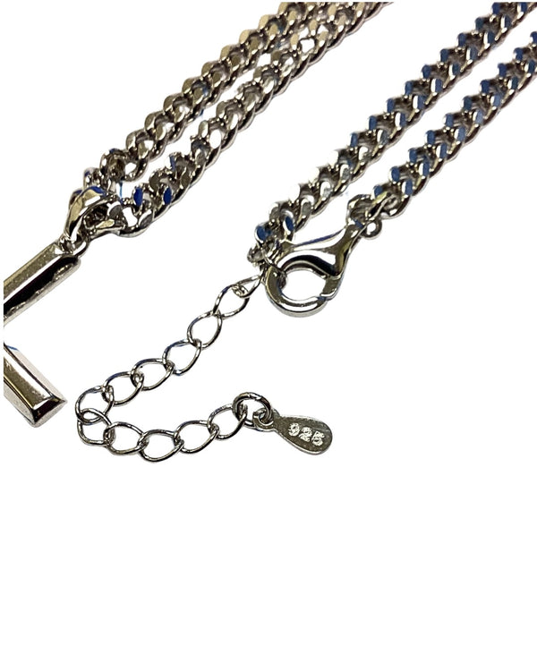 Silver Cross Necklace