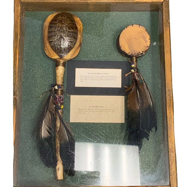 Native Rattle Display Frame