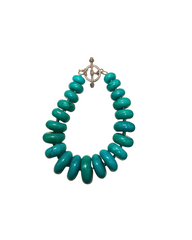 Graduated Rondelle Necklace & Bracelet Set