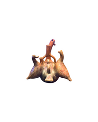 Terracotta Duck Candelabra