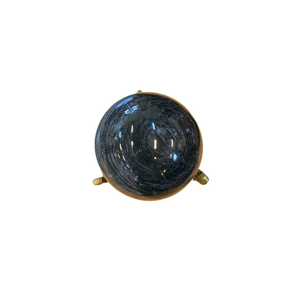 Snowflake Obsidian Sphere