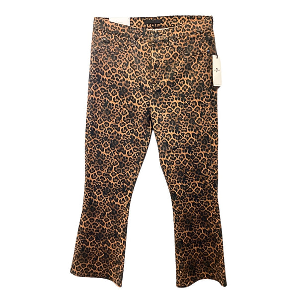Leopard Print Jeans