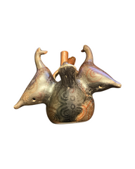 Terracotta Duck Candelabra