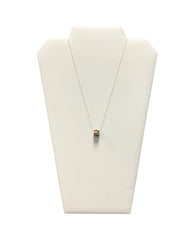 Gold Barrel Necklace