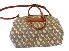 Dooney and Bourke logo pattern bag