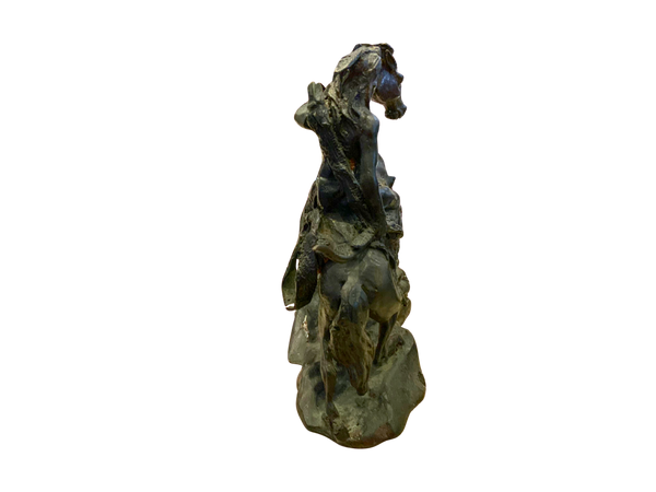 Horse Rider Bronze sculpture