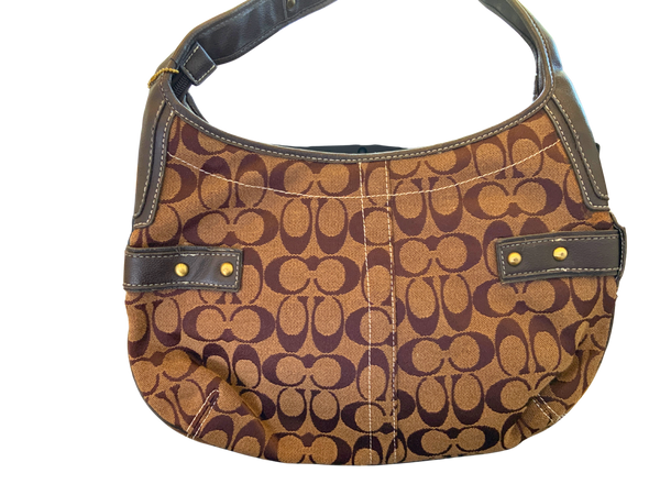 Coach Ergo Signature Belted Shoulder Bag