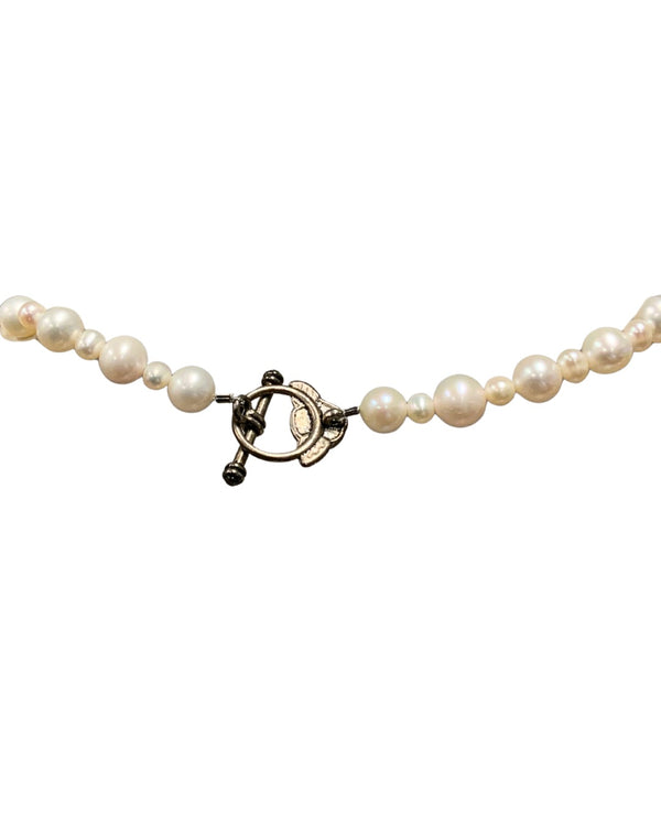 Simulated Pearl Necklace