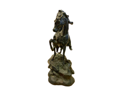 Horse Rider Bronze sculpture