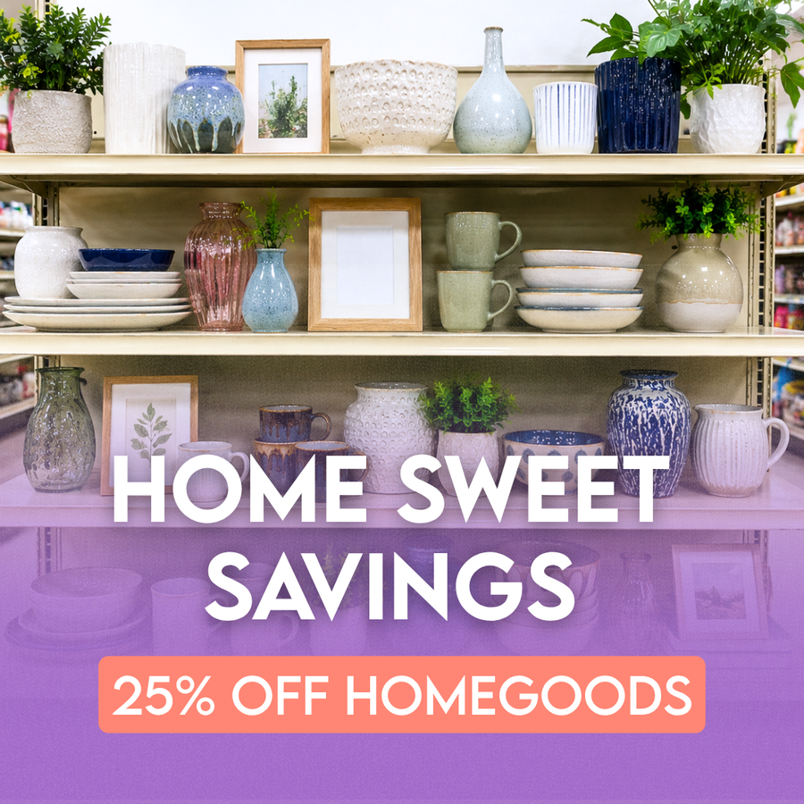 25% OFF Household Items
