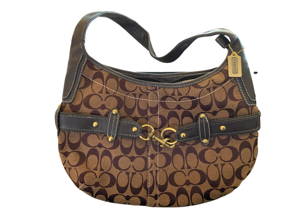 Coach Ergo Signature Belted Shoulder Bag