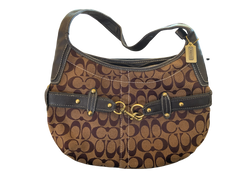 Coach Ergo Signature Belted Shoulder Bag